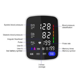 tensiomètre numérique LCD